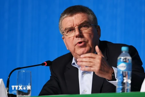 Chủ tịch Ủy ban Olympic quốc tế (IOC), Thomas Bach. (Nguồn; AFP/TTXVN)