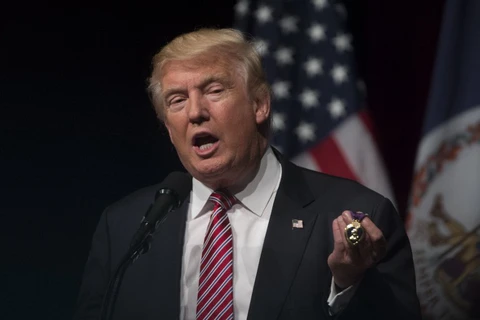 Ứng cử viên Tổng thống Mỹ của Đảng Cộng hòa, tỷ phú Donald Trump. (Nguồn: AFP)
