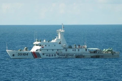 Một tàu hải cảnh của Trung Quốc. (Nguồn: AFP)