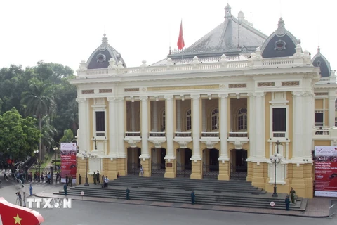 Nhà hát lớn Hà Nội. (Nguồn: TTXVN)