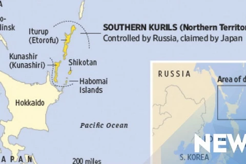 Nga xem xét đưa quân đội ra quần đảo tranh chấp với Nhật Bản