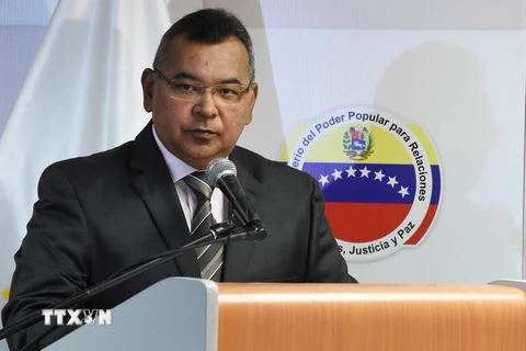 Bộ trưởng Nội vụ Venezuela Nestor Reverol. (Nguồn: AFP/TTXVN)