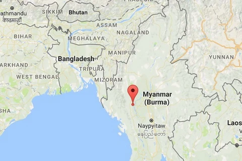 Động đất mạnh 6,8 độ Richter làm rung chuyển miền Trung Myanmar