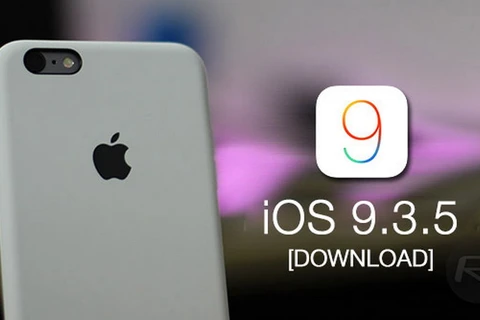 Apple tung ra bản vá lỗi iOS 9.3.5 khắc phục lỗ hổng bảo mật 