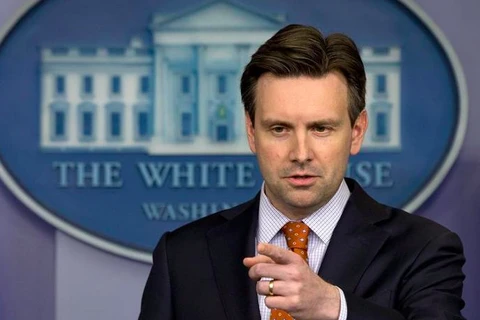 Người phát ngôn Nhà Trắng Josh Earnest. (Nguồn: AP)