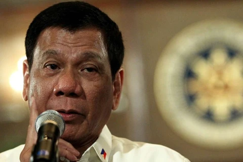 Tổng thống Philippines Rodrigo Duterte. (Nguồn: EPA)