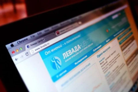 Trang web tiếng Nga của Trung tâm Levada.