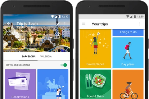 Google tung ra ứng dụng du lịch Trips với rất nhiều tiện ích