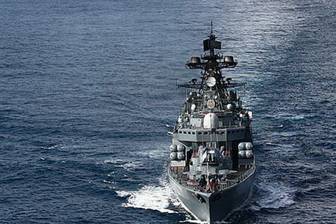 Tàu chiến thuộc Hạm đội Phương Bắc. (Nguồn: tvzvezda.ru)