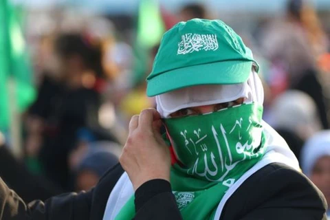 Một thành viên phong trào Hamas của Palestine. (Nguồn: AFP)