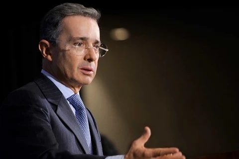 Cựu Tổng thống Colombia Alvaro Uribe.