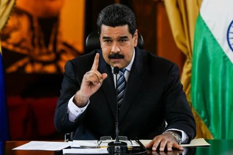 Tổng thống Venezuela Nicolas Maduro. (Nguồn: AFP)