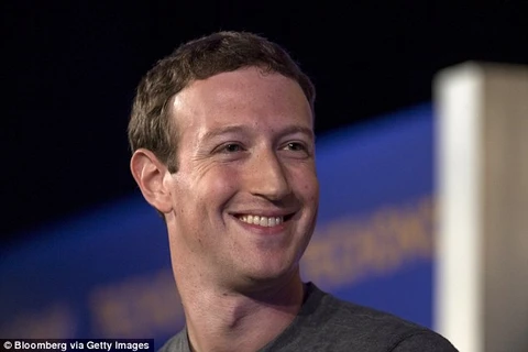 Nhà sáng lập Facebook, Mark Zuckerberg. (Nguồn: Getty Images)