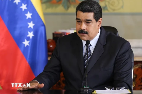 Tổng thống Venezuela Nicolás Maduro. (Nguồn: EPA/TTXVN)