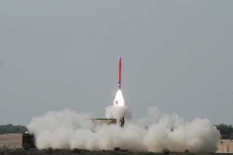 Tên lửa hành trình Babur. ( Nguồn: pakistantoday.com.pk)