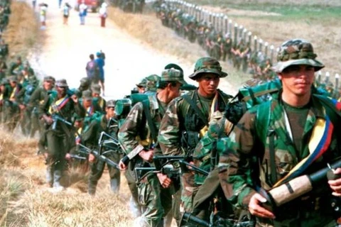 Ảnh tư liệu về các chiến binh FARC. (Nguồn: Reuters)