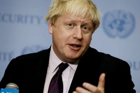 Ngoại trưởng Anh Boris Johnson. (Nguồn: EPA)