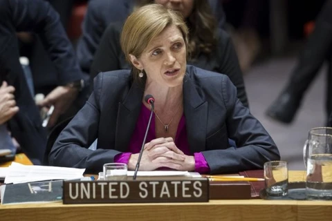 Đại sứ Mỹ tại Liên hợp quốc Samantha Power. (Nguồn: AP)