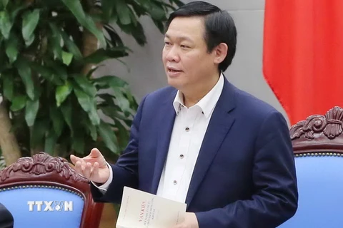 Phó Thủ tướng Vương Đình Huệ. (Nguồn: TTXVN/Vietnam+)