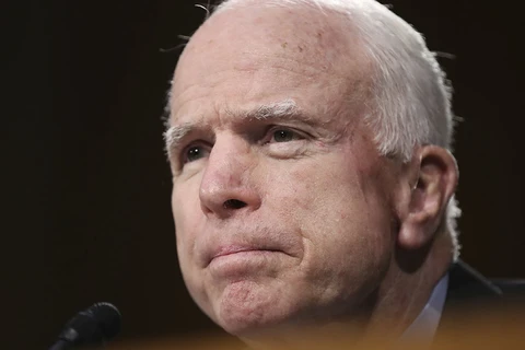Thượng nghị sỹ Mỹ John McCain. (Nguồn: AP)