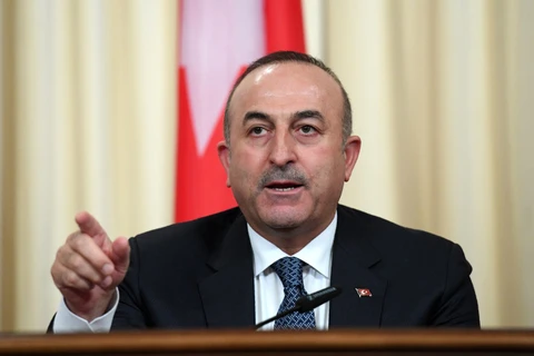Ngoại trưởng Thổ Nhĩ Kỳ Mevlut Cavusoglu. (Nguồn: EPA)