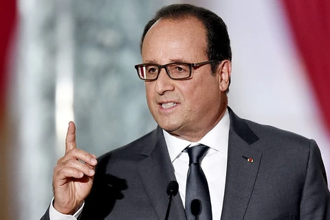 Tổng thống Pháp Francois Hollande. (Nguồn: AFP)