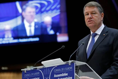 Tổng thống Romania Klaus Iohannis. (Nguồn: Reuters)