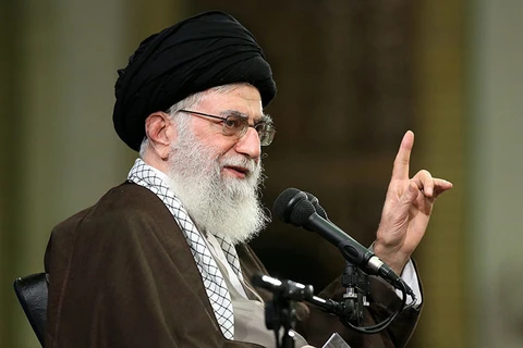 Thủ lĩnh tinh thần tối cao Iran - Đại giáo chủ Ali Khamenei. (Nguồn: AFP)