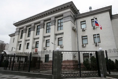 Đại sứ quán Nga ở Kiev, Ukraine. (Nguồn: TASS)