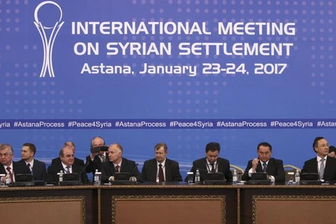 Cuộc hòa đàm Syria diễn ra hồi tháng 1. (Nguồn: Reuters)