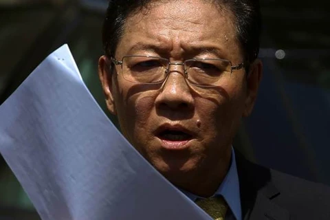 Đại sứ Triều Tiên tại Malaysia Kang Chol. (Nguồn: Reuters)