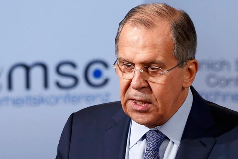 Ngoại trưởng Nga Sergei Lavrov. (Nguồn: Reuters)