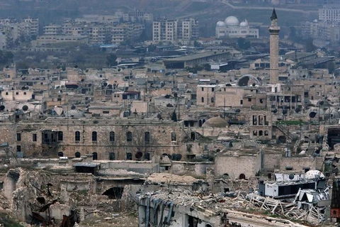 Thành phố cổ Aleppo của Syria. Ảnh chụp ngày 31/1. (Nguồn: Reuters)
