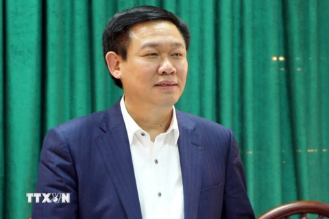 Phó Thủ tướng Vương Đình Huệ. (Ảnh: Tá Chuyên/TTXVN)