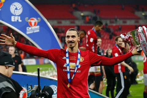 Man United đã thắng, đơn giản là vì họ có Zlatan Ibrahimovic. (Nguồn: Getty Images)