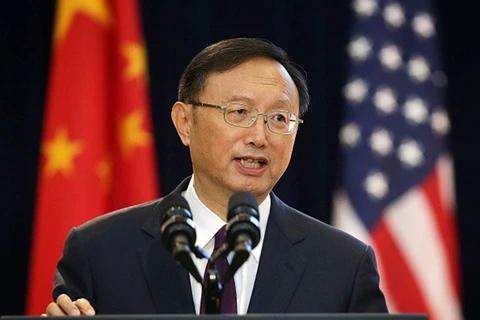 Ủy viên Quốc vụ Trung Quốc Dương Khiết Trì. (Nguồn: Getty)