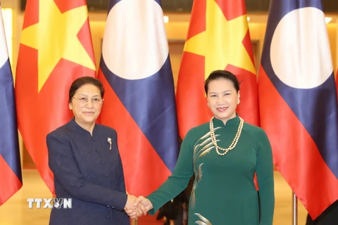 Hoạt động của Chủ tịch Lào thăm hữu nghị chính thức Việt Nam
