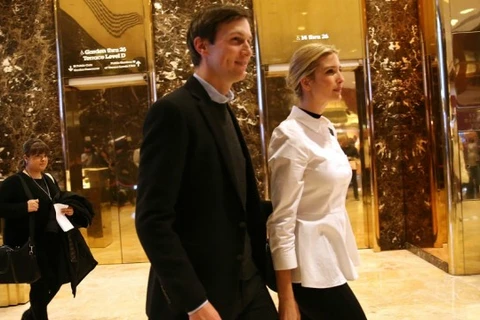 Vợ chồng con gái Tổng thống Mỹ Donald Trump. (Nguồn: Getty Images)
