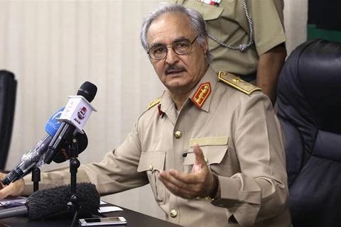 Tướng Khalifa Haftar chỉ huy LNA ở miền Đông Libya. (Nguồn: Reuters)