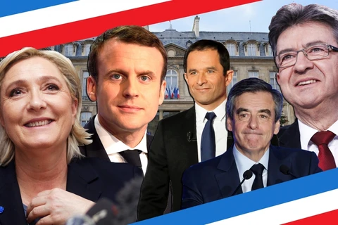 Các ứng cử viên Tổng thống Pháp. (Nguồn: newstatesman.com)