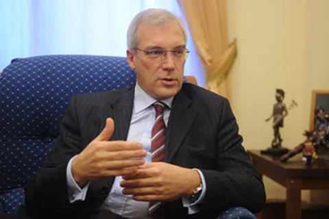 Đại sứ Nga tại NATO Aleksandr Grushko. (Nguồn: RIA Novosti)