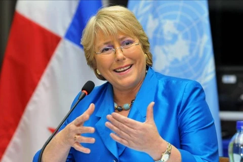 Tổng thống Chile Michelle Bachelet. (Nguồn: Punto Lontue)