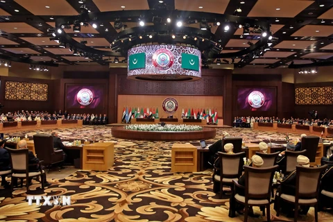 Quang cảnh Hội nghị Thượng đỉnh thường niên Liên đoàn Arab (AL). (Nguồn: AFP/TTXVN)