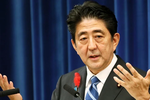 Thủ tướng Nhật Bản Shinzo Abe. (Nguồn: AP)