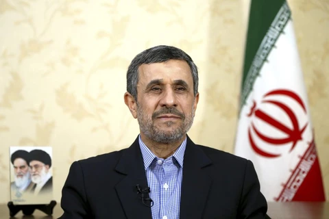 Cựu Tổng thống Iran Mahmoud Ahmadinejad. (Nguồn: AP)