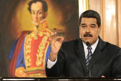 Tổng thống Venezuela Nicolas Maduro. (Nguồn: indianexpress.com)