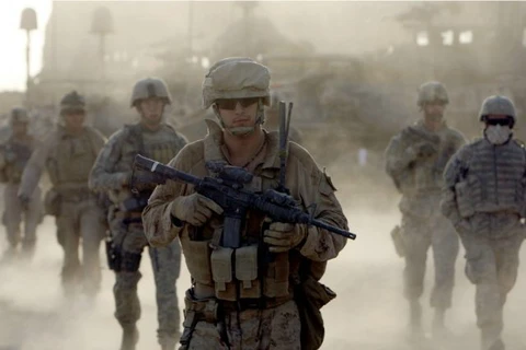 Lính thủy đánh bộ Mỹ. (Nguồn: Reuters)