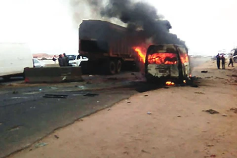 Tai nạn xe buýt thảm khốc khiến ít nhất 26 người thiệt mạng 