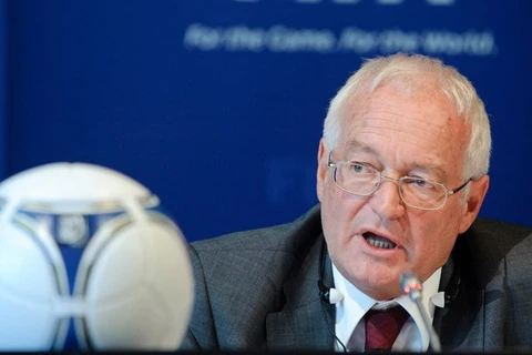 Ông Hans-Joachim Eckert, luật sư người Đức và là nhân vật đóng vai trò quan trọng trong vụ hạ bệ cựu Chủ tịch FIFA Sepp Blatter. (Nguồn: Getty Images)