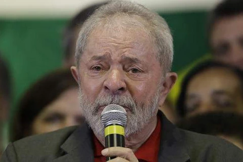 Cựu Tổng thống Brazil Lula da Silva. (Nguồn: AP)